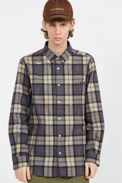 Shirt Cut Grey Pattern - chemise | Multicolore