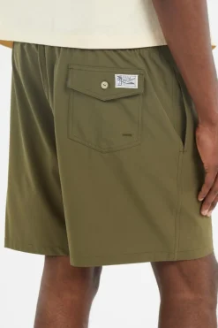 Short de bain Traveler classique 14,6 cm - Short de bain | Kaki