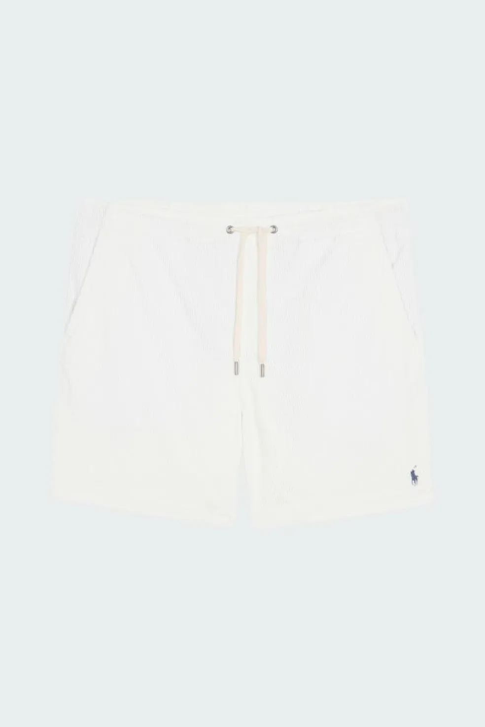 Short en velours | Blanc