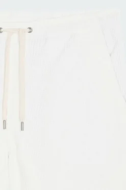 Short en velours | Blanc