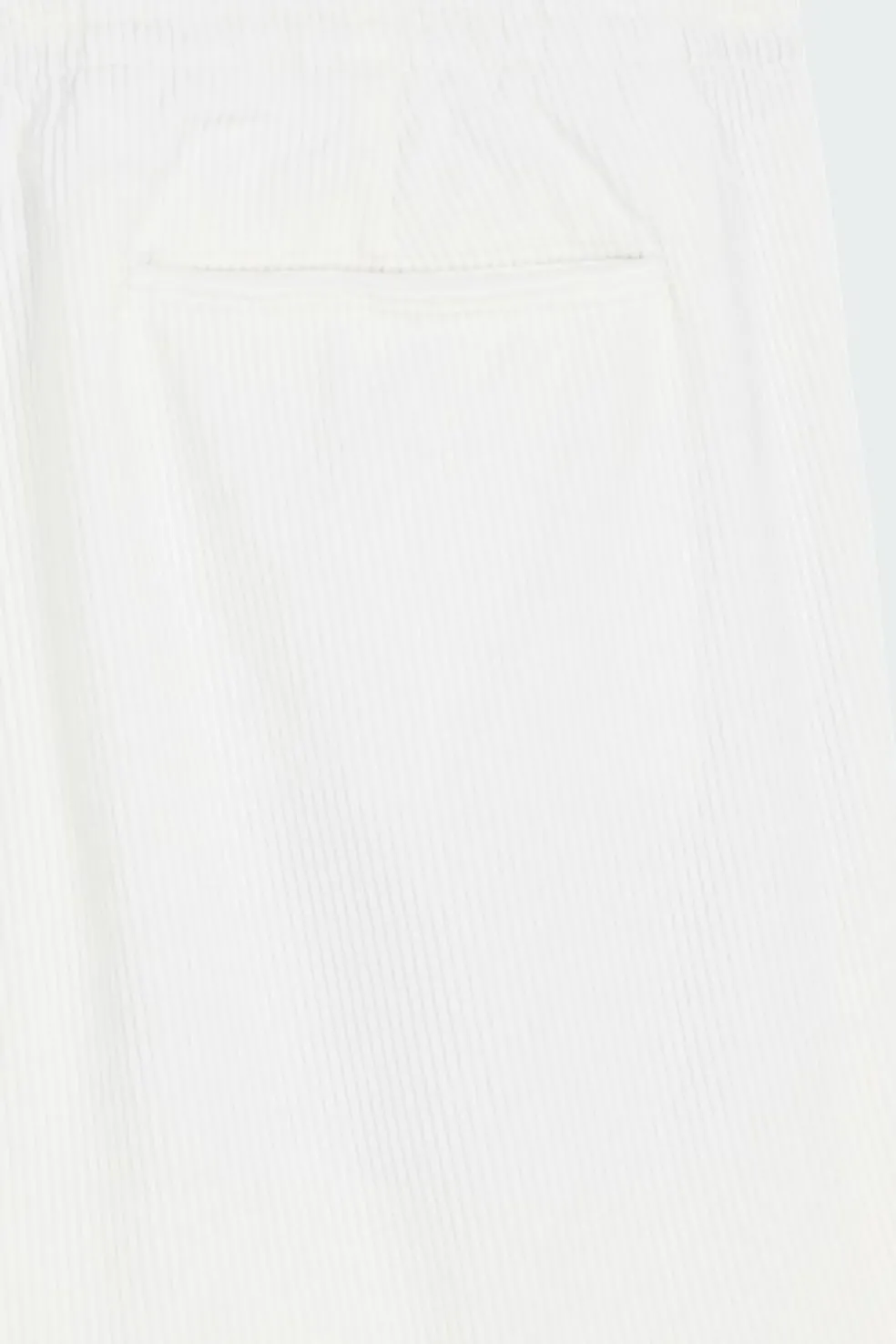 Short en velours | Blanc