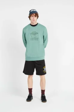 Shroom Cat Crewneck Sweater - Sweatshirt | Vert