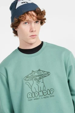 Shroom Cat Crewneck Sweater - Sweatshirt | Vert