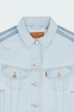 SHRUNKEN 90S STRIPE TRKR - Veste | Bleu