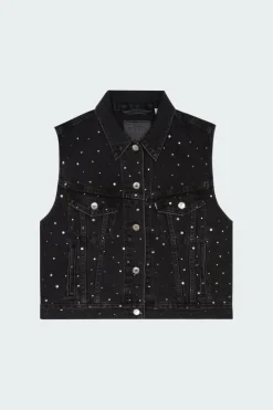 SHRUNKEN 90S VEST - Veste | Noir