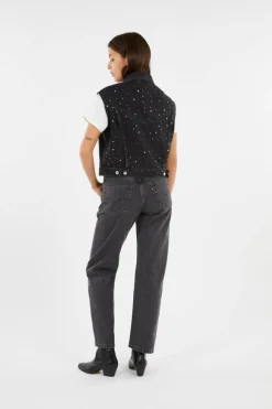 SHRUNKEN 90S VEST - Veste | Noir