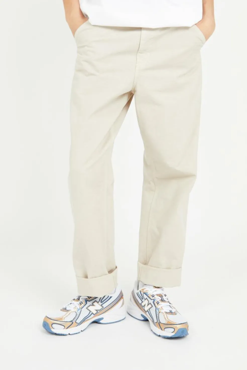 Single Knee - Pantalon | Beige