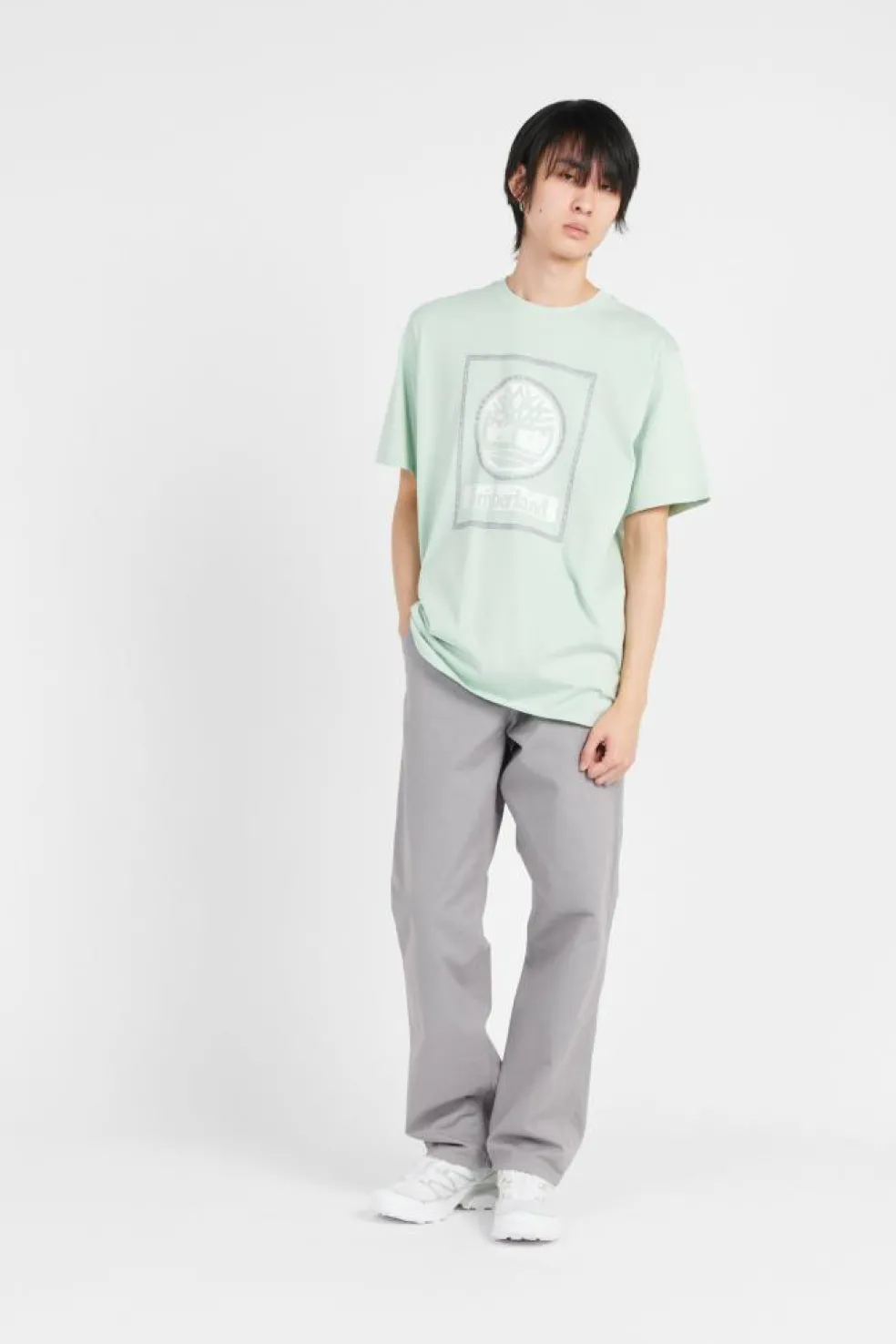 Single Knee - Pantalon | Gris