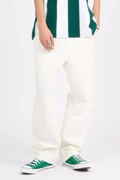 Single Knee Pant - Jean | Blanc