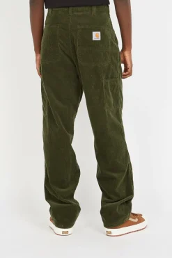 SINGLE KNEE PANT - Pantalon droit en velours | Kaki