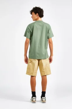 Single Knee Short - Short | Beige