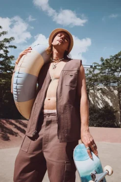 SKATE CANVAS - Veste | Marron