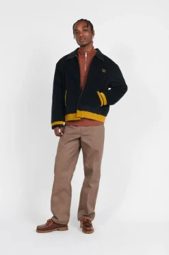 SKATE QUILTED VARSITY - Veste | Noir