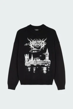 SKYLAB SWEATER - Pull | Noir