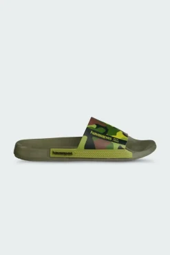 SLIDE PRINT - Claquettes | Vert