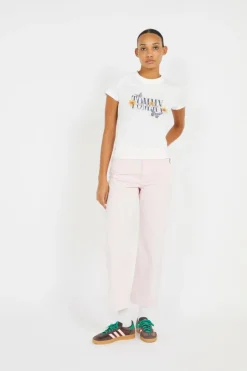 SLIM TJ BUTTERFLY - T-shirt | Blanc
