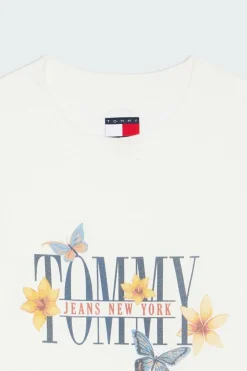 SLIM TJ BUTTERFLY - T-shirt | Blanc
