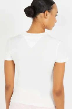 SLIM TJ BUTTERFLY - T-shirt | Blanc