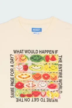 SMILEY SAME - T-shirt | Beige