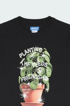 SMILEY SEEDS - T-shirt | Noir