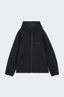 SOFT SHELL ADVANCED PANEL HOODED JACKET - Parka | Noir