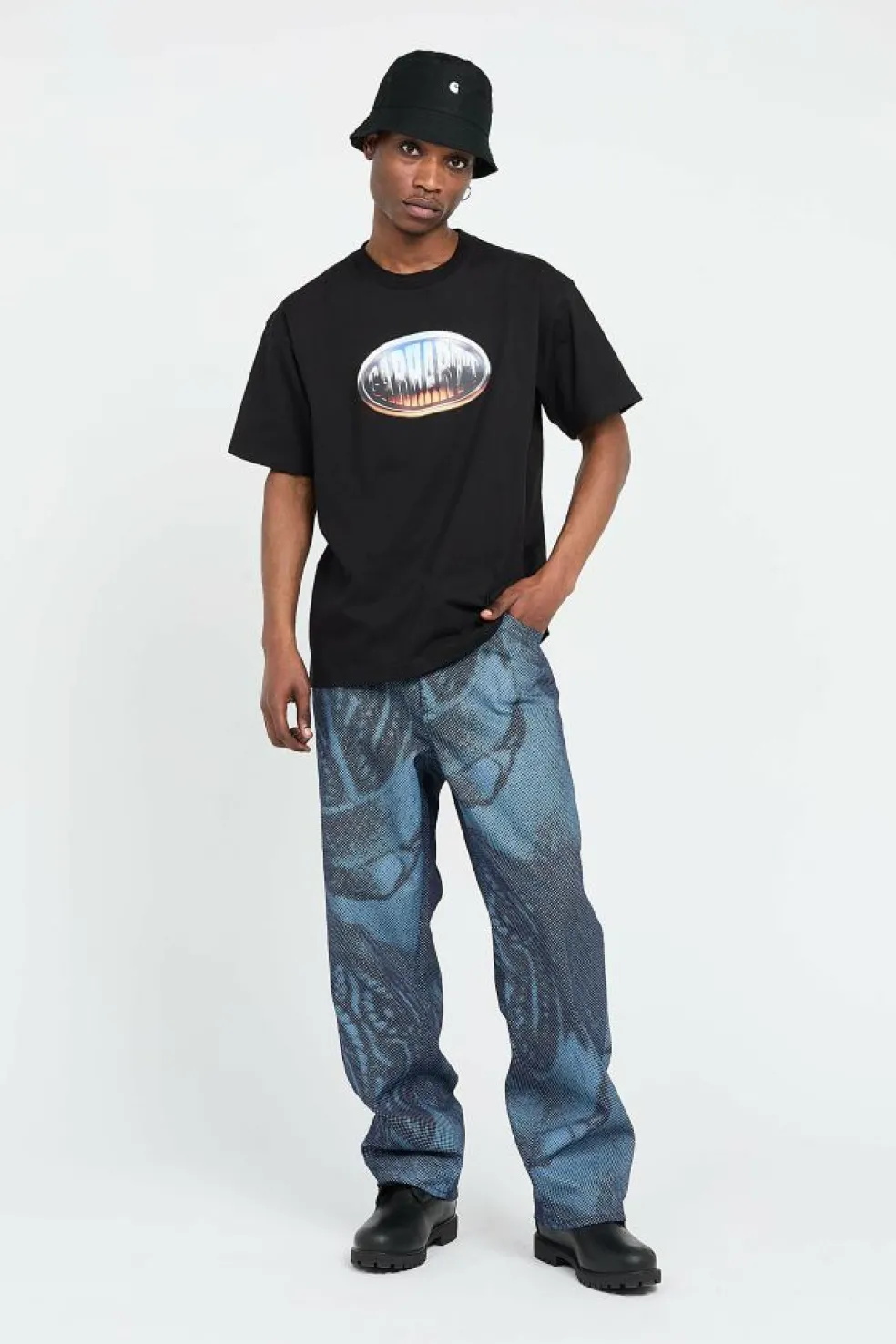 S/S Big Time T-Shirt - T-shirt | Noir