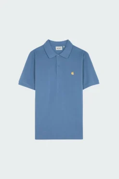 S/S Chase Pique Polo - Polo | Bleu