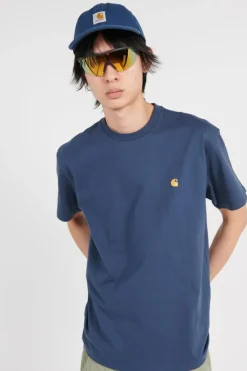 S/S Chase T-Shirt - T-shirt | Bleu