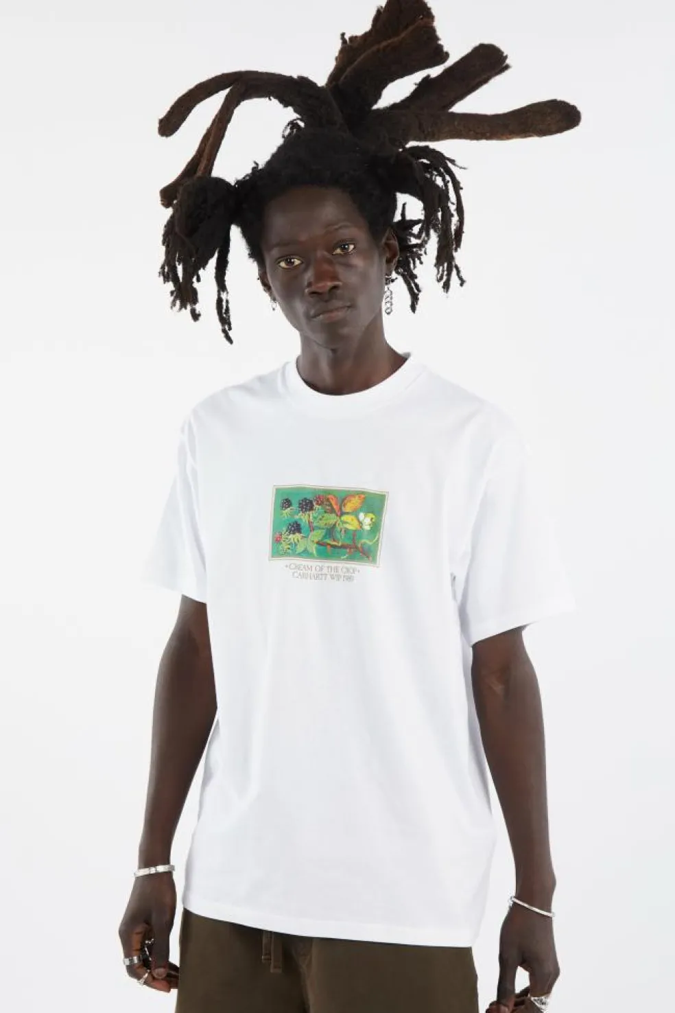 S/S Cream Of The Crop T-Shirt - T-shirt | Blanc