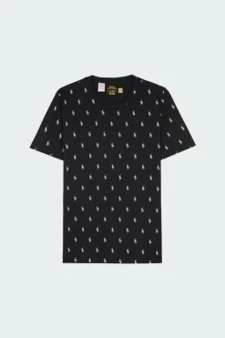 S/S CREW-SLEEP-TOP - Haut de pyjama | Noir