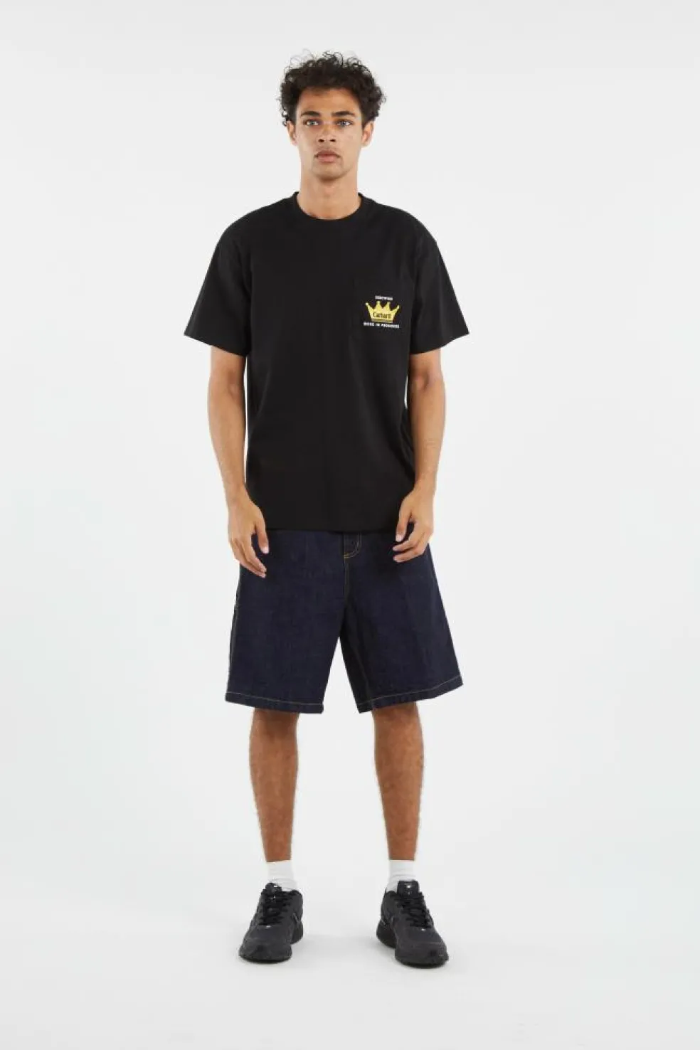 S/S Crown Pocket T-Shirt - T-shirt | Noir