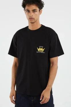 S/S Crown Pocket T-Shirt - T-shirt | Noir