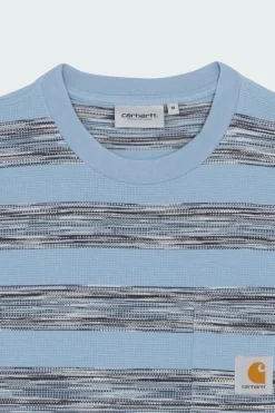 S/S Dodson Pocket - T-shirt | Bleu