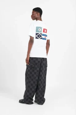 S/S Flags T-Shirt - T-shirt | Blanc