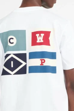 S/S Flags T-Shirt - T-shirt | Blanc