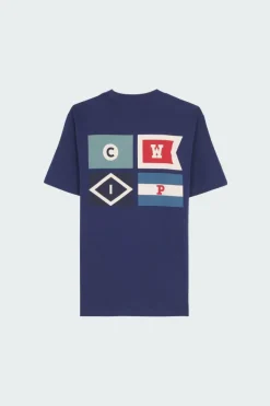 S/S Flags T-Shirt - T-shirt | Bleu