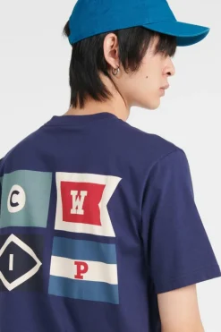 S/S Flags T-Shirt - T-shirt | Bleu