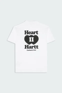 S/S Heart II Hartt T-Shirt - T-shirt | Blanc