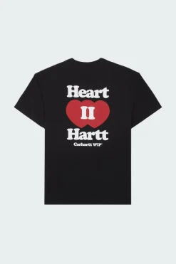 S/S Heart II Hartt T-Shirt - T-shirt | Noir