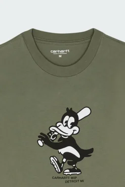 S/S Home Run T-Shirt - T-shirt | Kaki