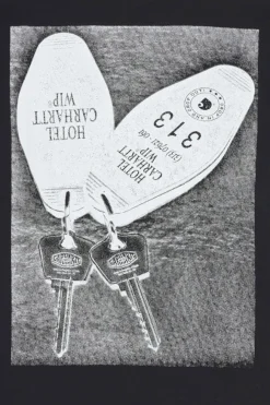 S/S Hotel Keys - T-shirt | Noir