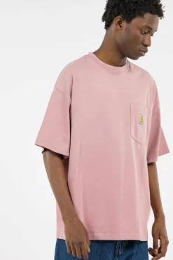 S/S Hudson Pocket T-Shirt - T-shirt | Rose