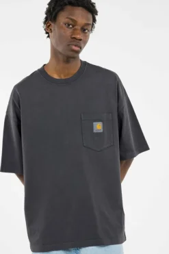 S/S Hudson Pocket T-Shirt - T-shirt | Noir