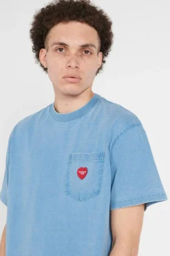 S/S Ingo Pocket T-Shirt - T-shirt | Bleu