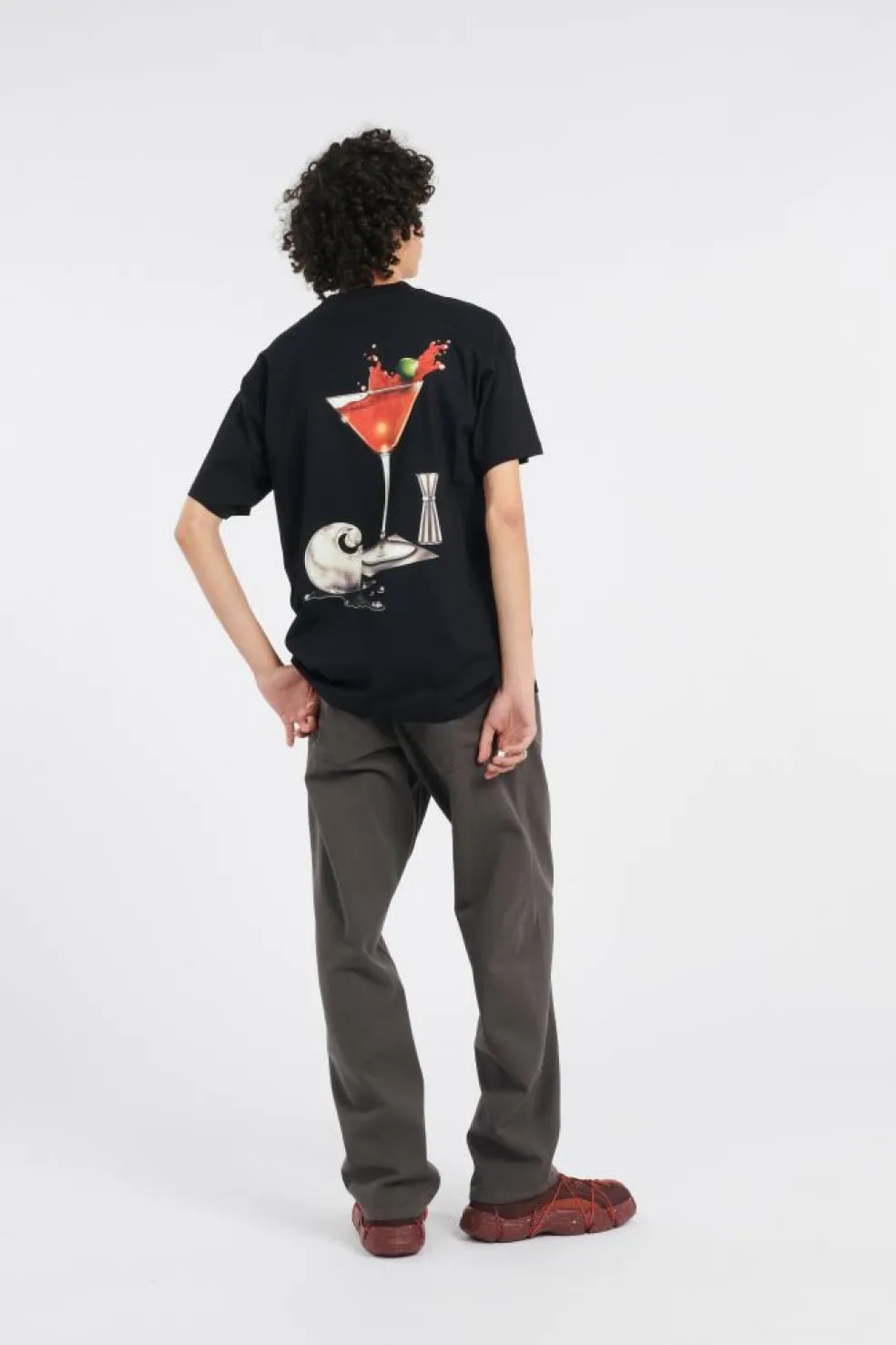 S/S Jake Garcia T-Shirt - T-shirt | Noir