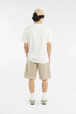 S/S Louder T-Shirt - T-shirt | Beige