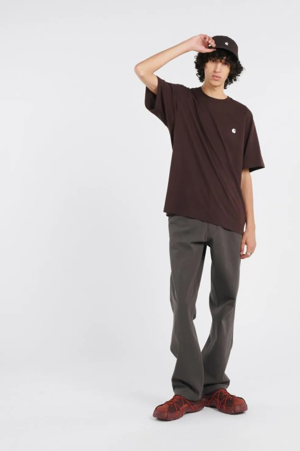 S/S Madison - T-shirt | Marron