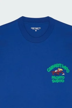 S/S Pronto T-Shirt - T-shirt | Bleu