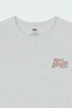 SS RELAXED FIT TEE - T-shirt | Gris