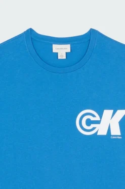 SS 20S CK SPORT LOGO - T-shirt | Bleu